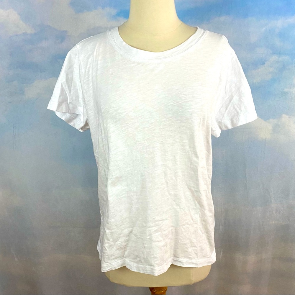J Crew Girlfriend Tee Short Sleeve Size Large